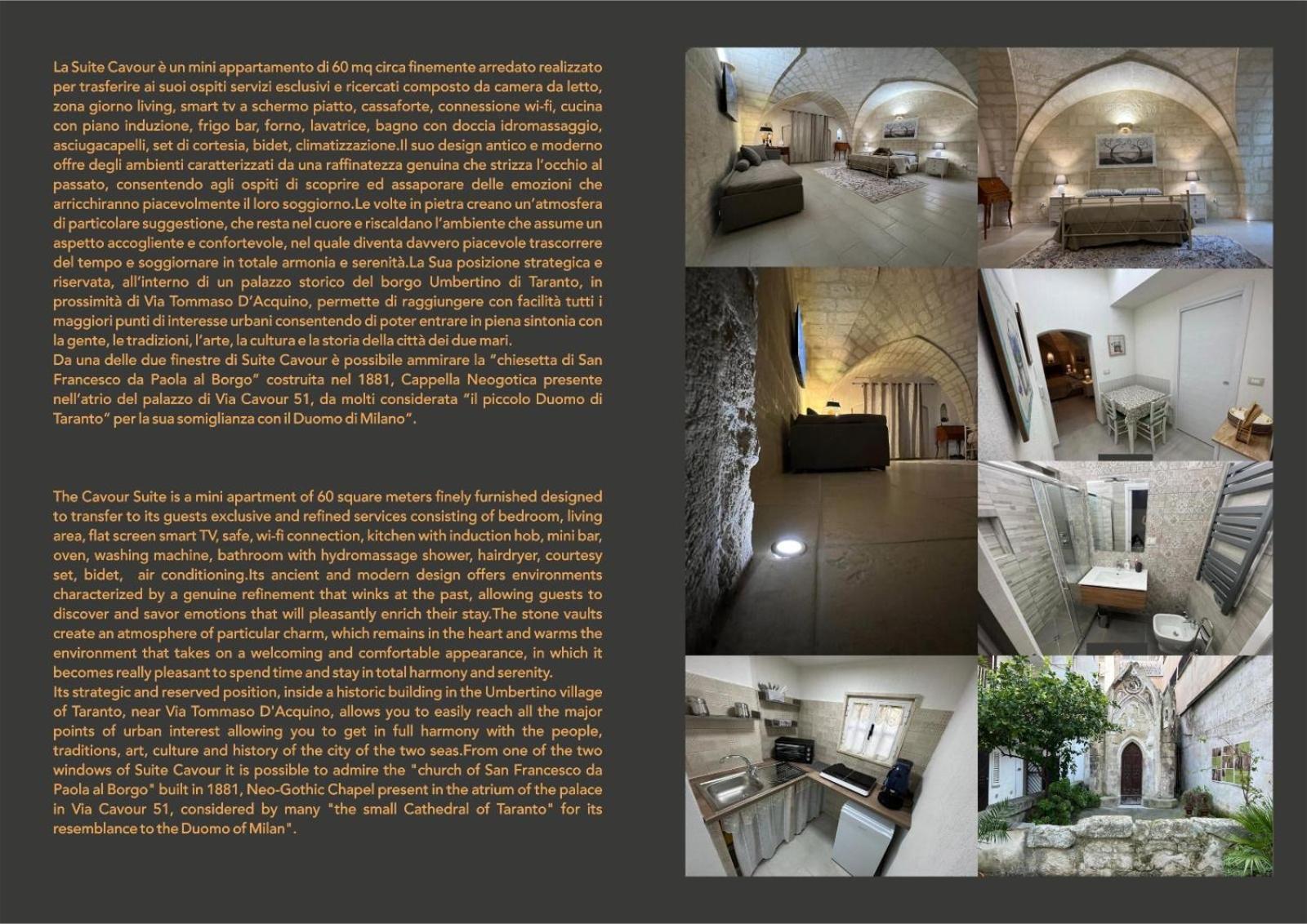 Suite Cavour Luxury Home טאראנטו מראה חיצוני תמונה